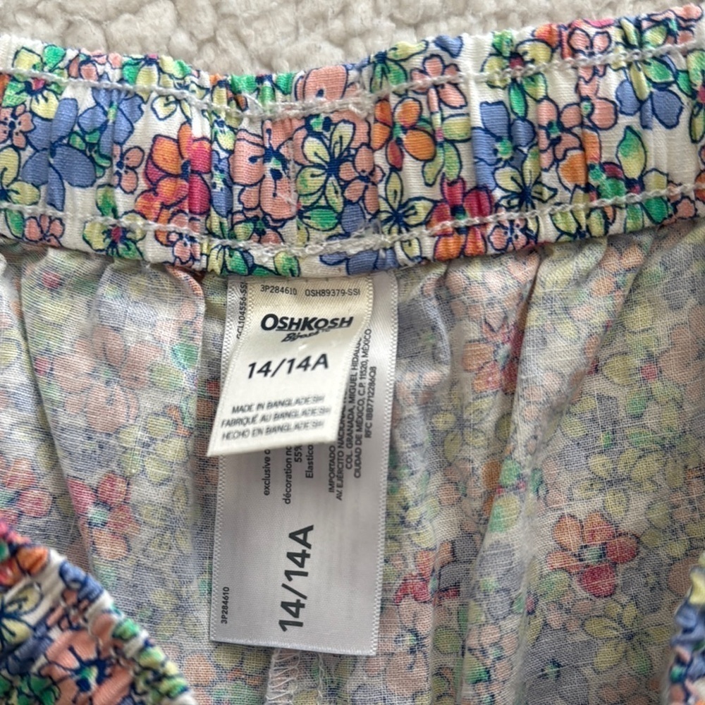 OshKosh B'gosh Athletic Shorts with Elastic Waistband - Picture 2 of 4